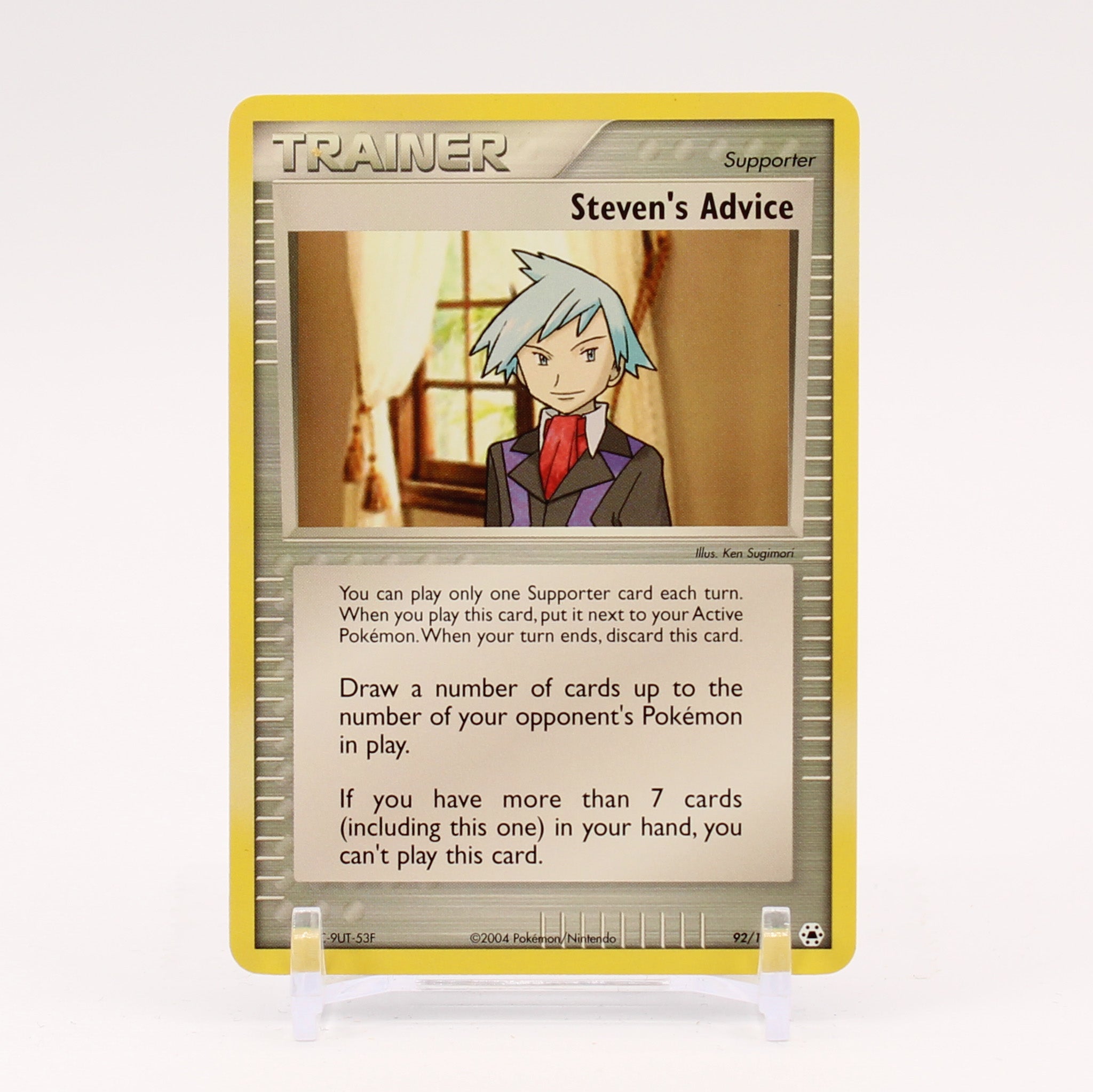 Steven's Advice - 92/101 Hidden Legends Trainer - NM