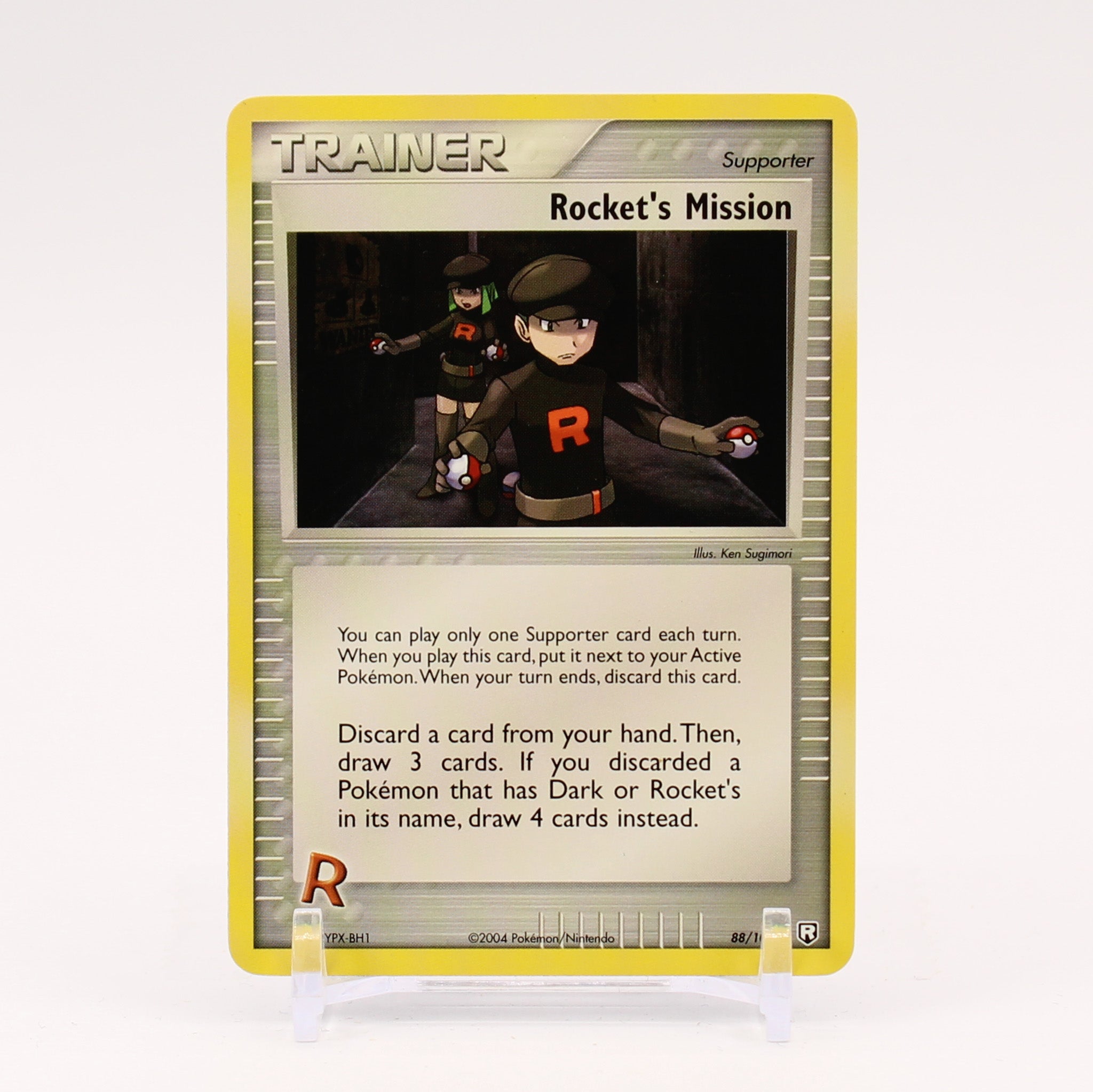 Rocket's Mission - 88/109 Team Rocket Returns Trainer - NM