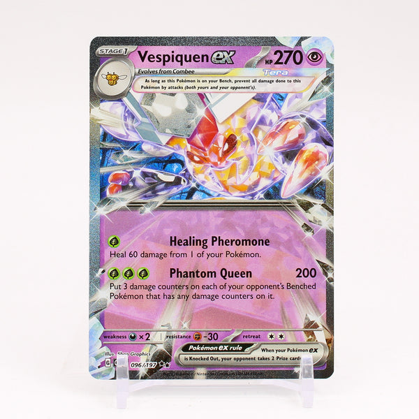 Vespiquen ex - 096/197 Obsidian Flames Double Rare Pokemon - NM/MINT