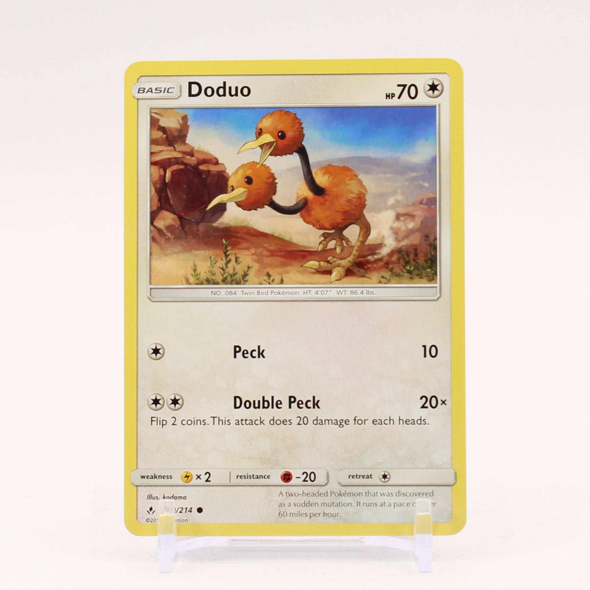 Doduo - 150/214 Unbroken Bonds Pokemon - NM/MINT