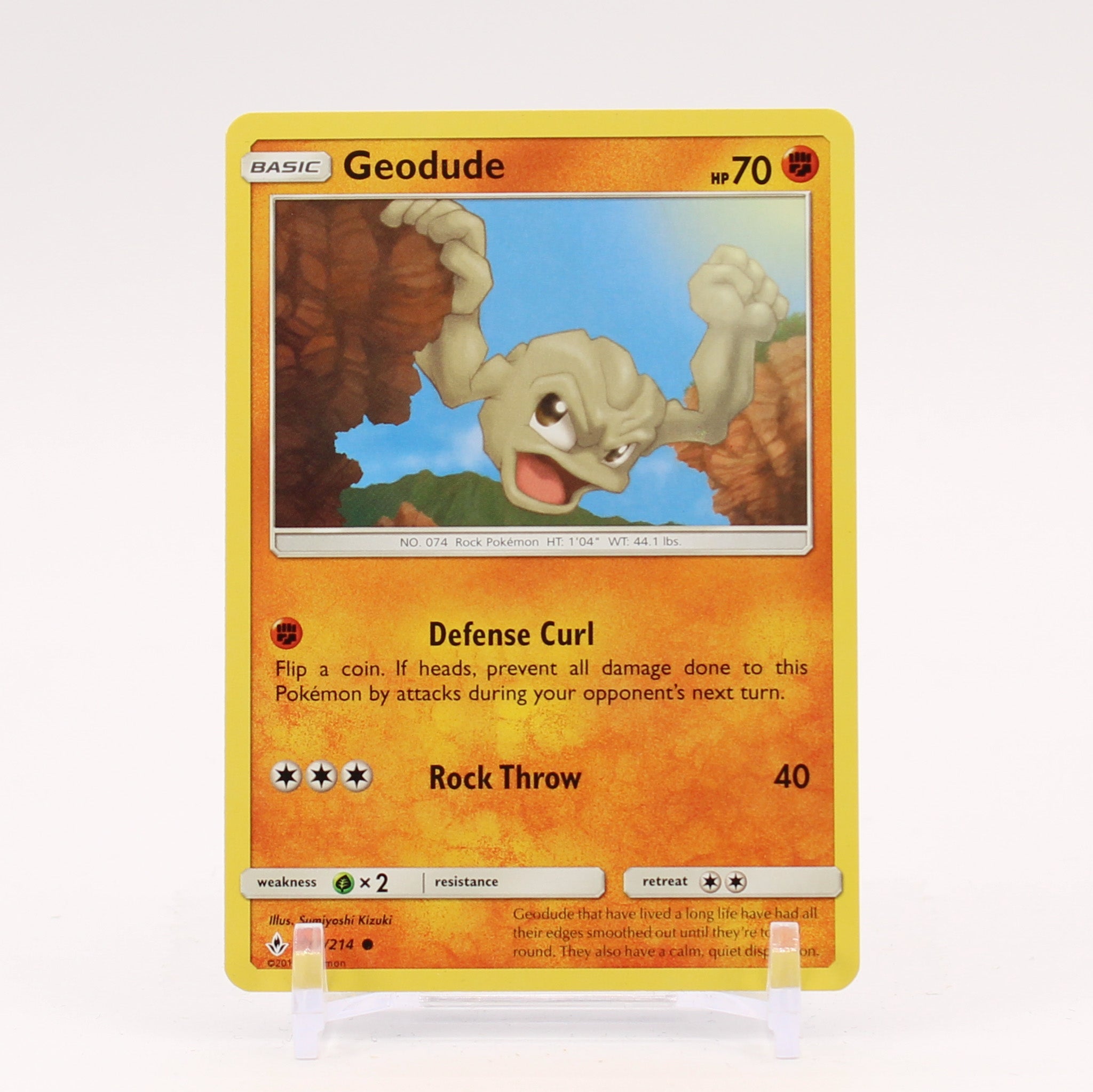 Geodude - 87/214 Unbroken Bonds Pokemon - NM/MINT