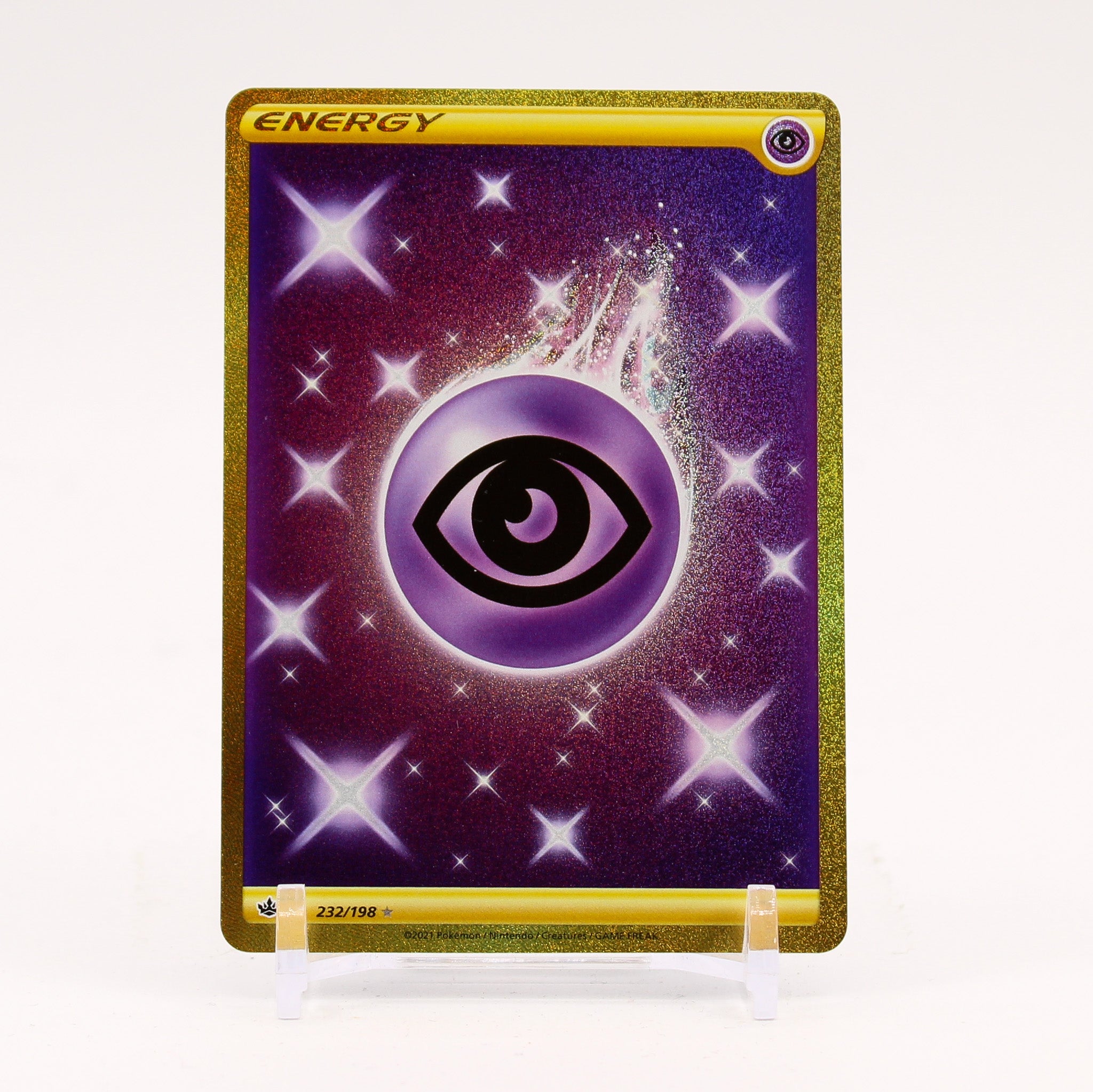 Psychic Energy - 232/198 Chilling Reign Gold - NM/MINT