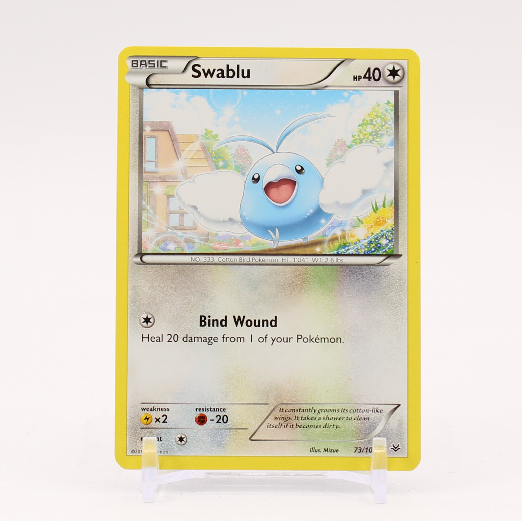 Swablu - 73/108 Roaring Skies Pokemon - NM