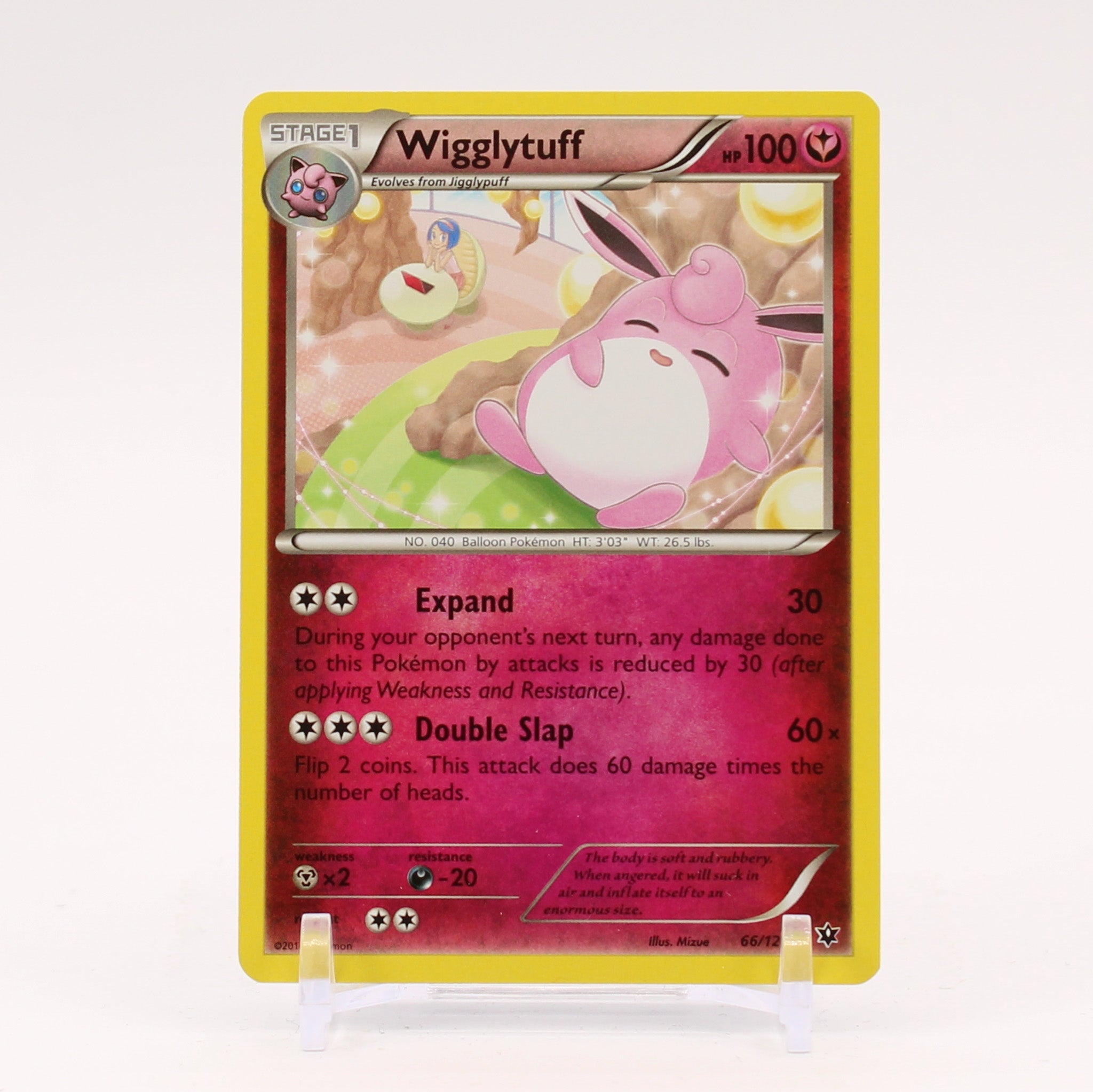 Wigglytuff - 66/124 Fates Collide Pokemon - NM