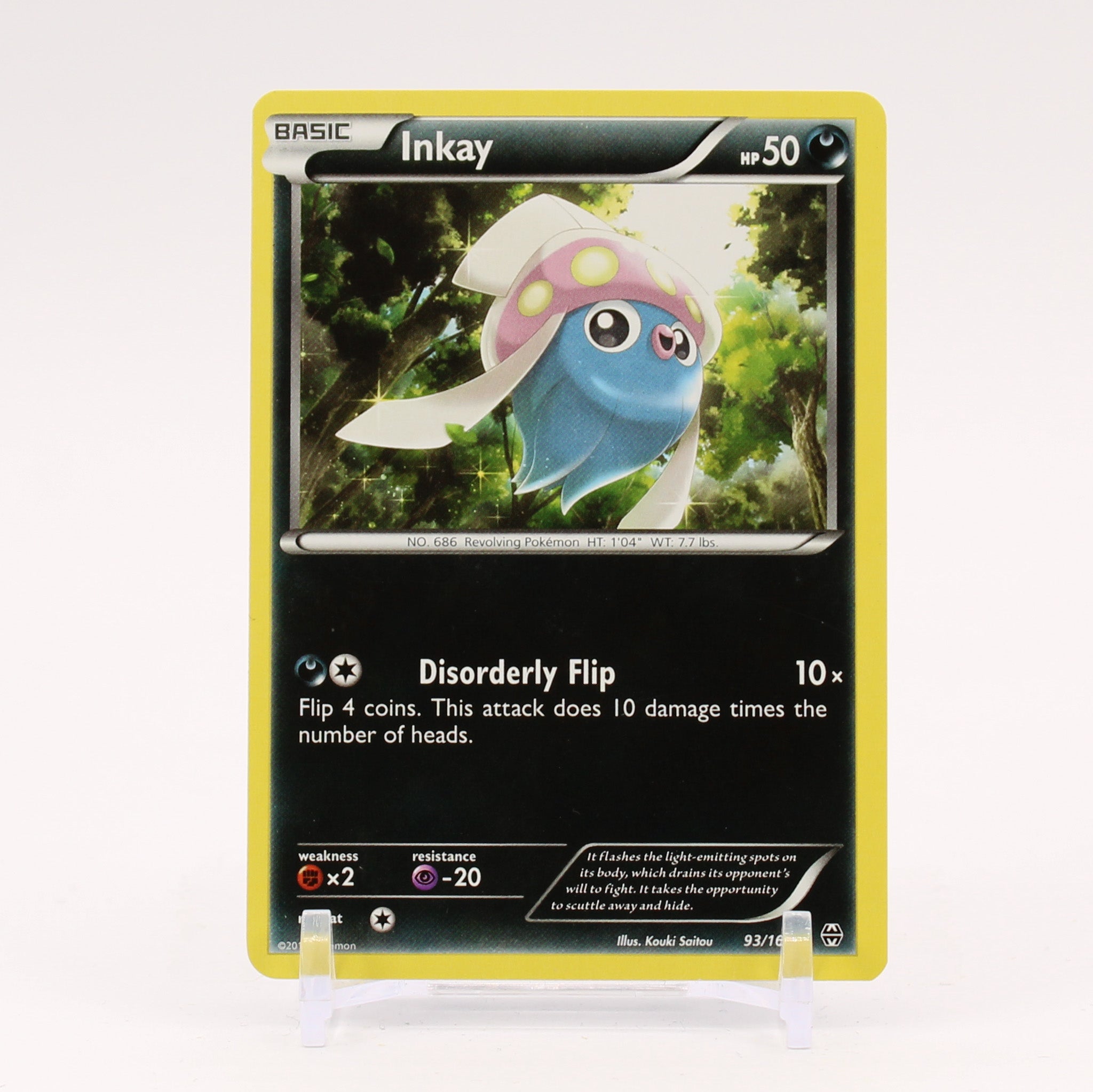 Inkay - 93/162 BREAKThrough Pokemon - NM