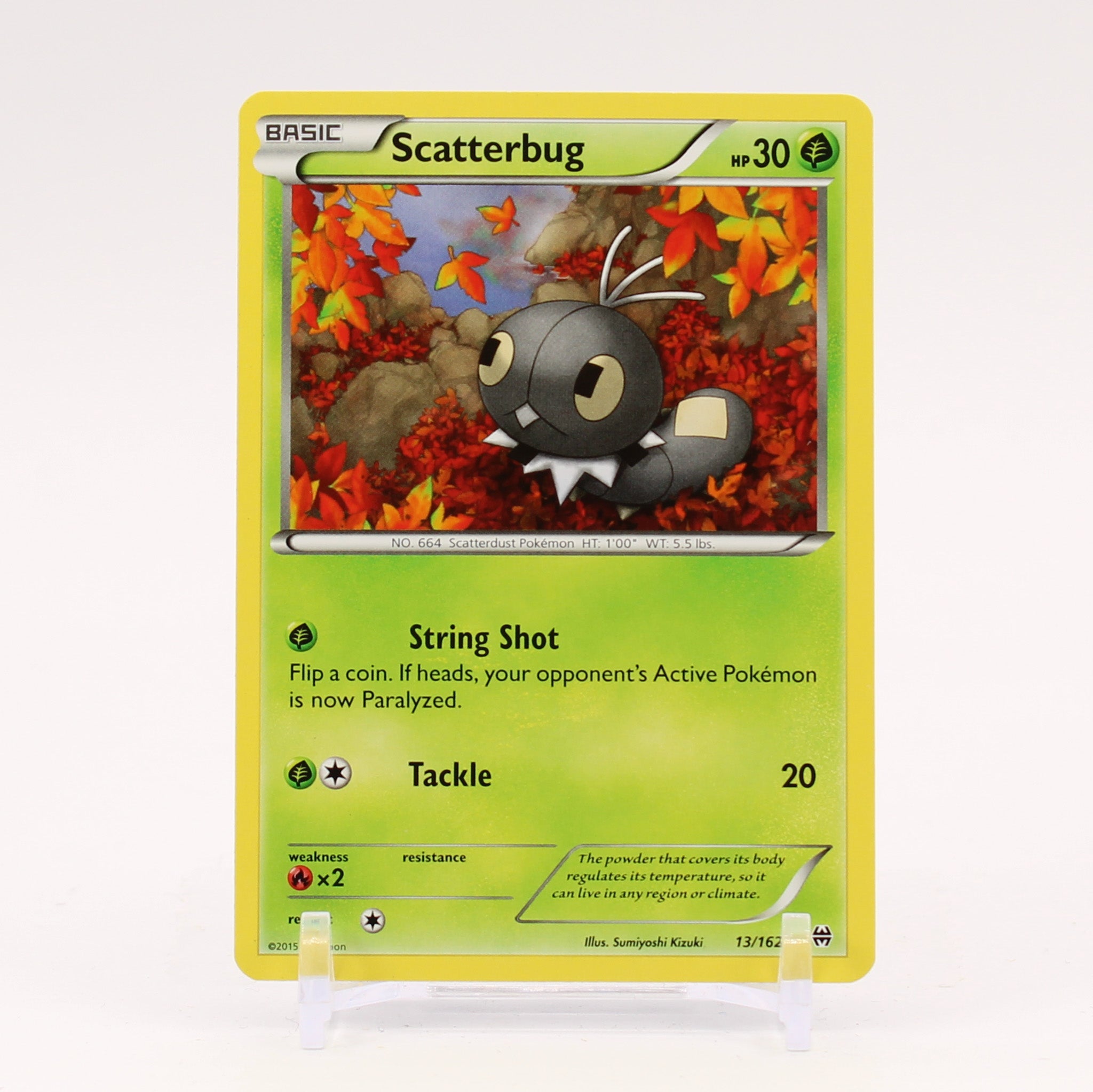 Scatterbug - 13/162 BREAKThrough Pokemon - NM