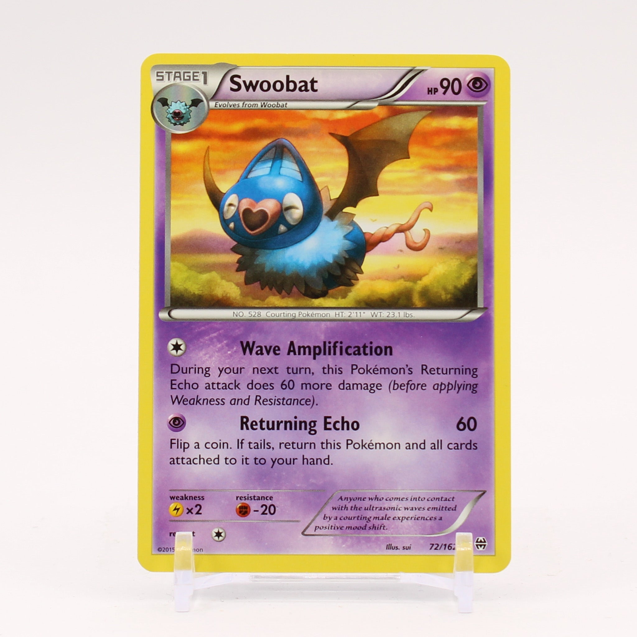 Swoobat - 72/162 BREAKThrough Pokemon - NM