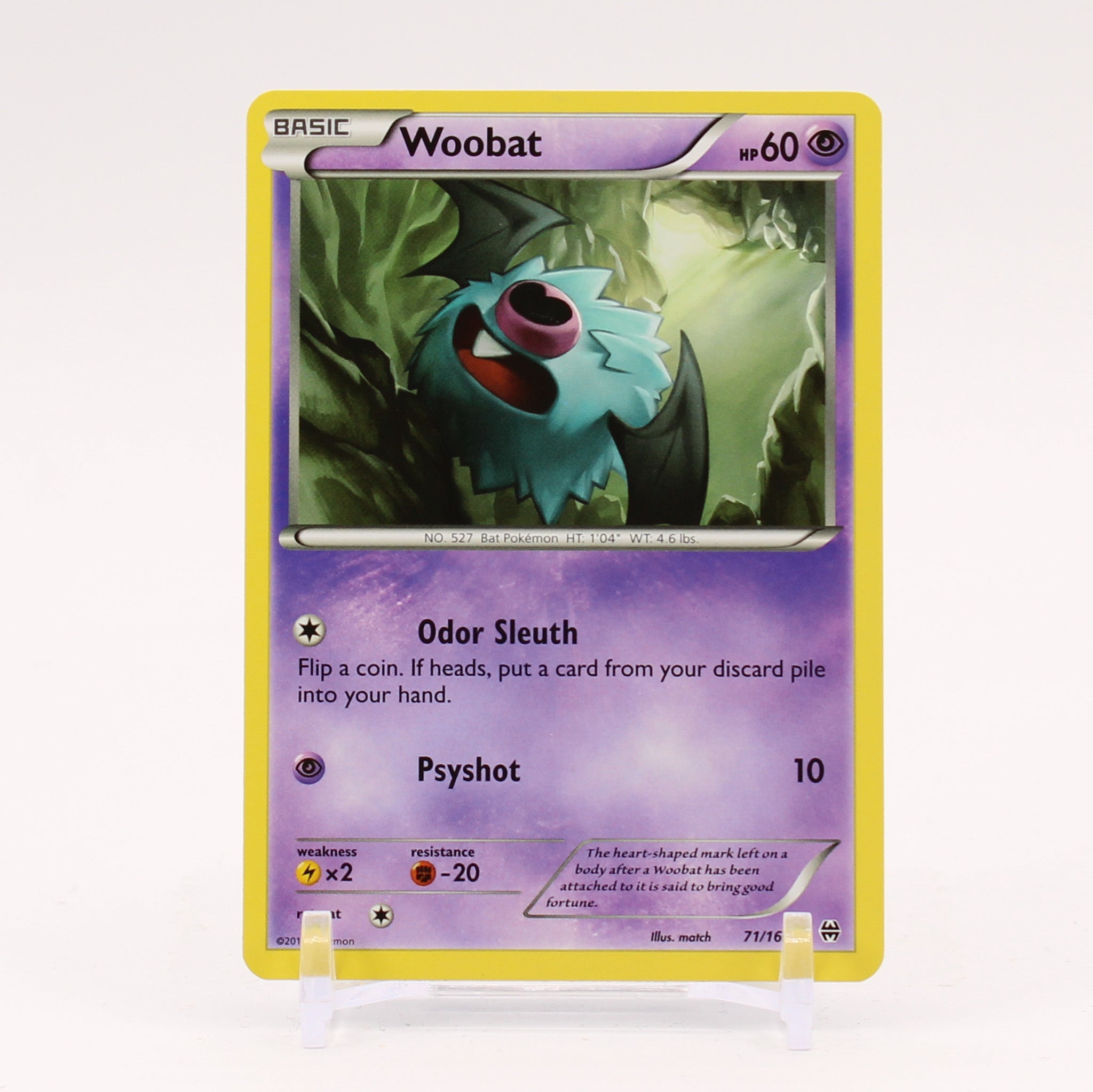 Woobat - 71/162 BREAKThrough Pokemon - NM