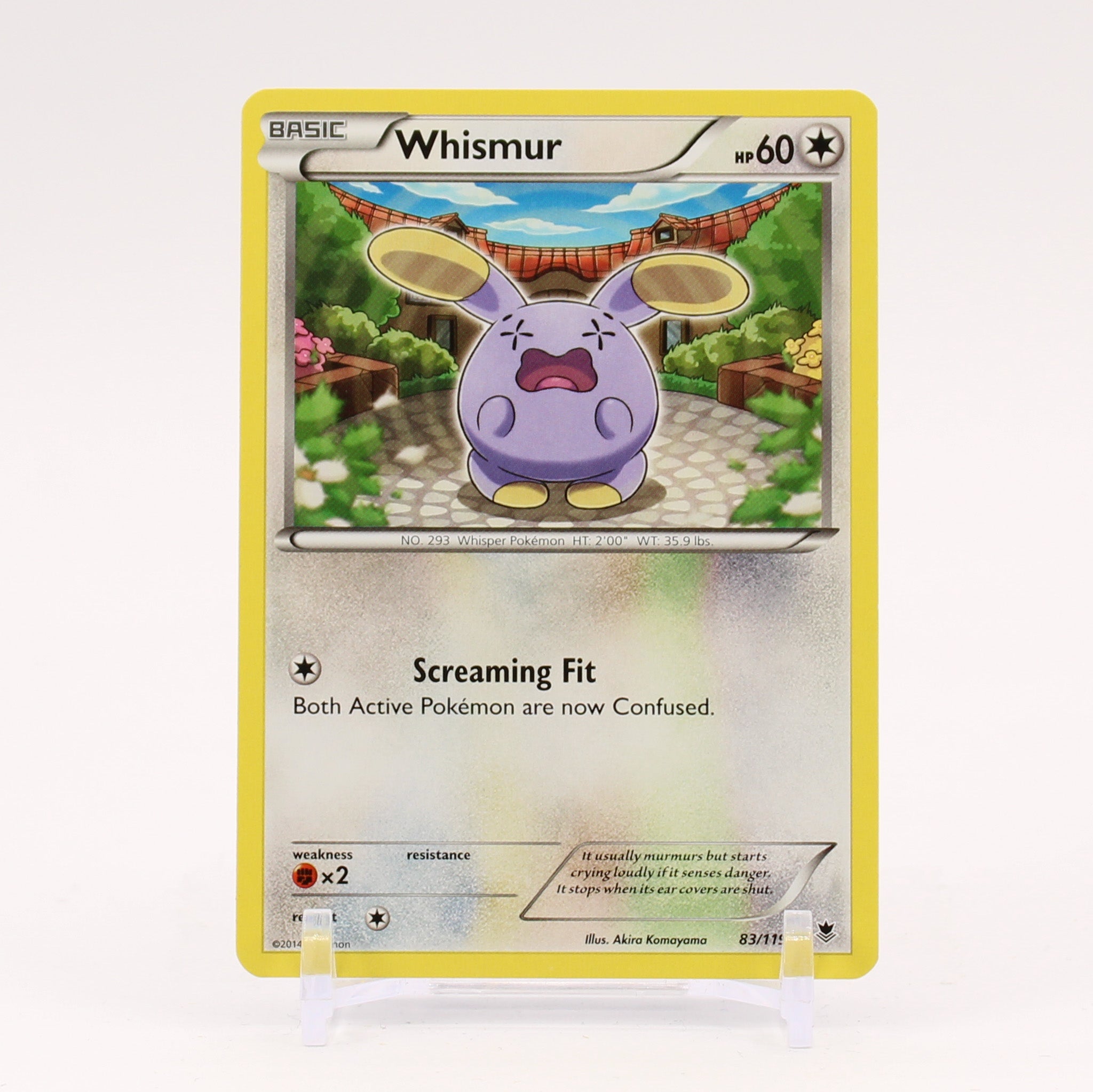 Whismur - 83/119 Phantom Forces Pokemon - NM