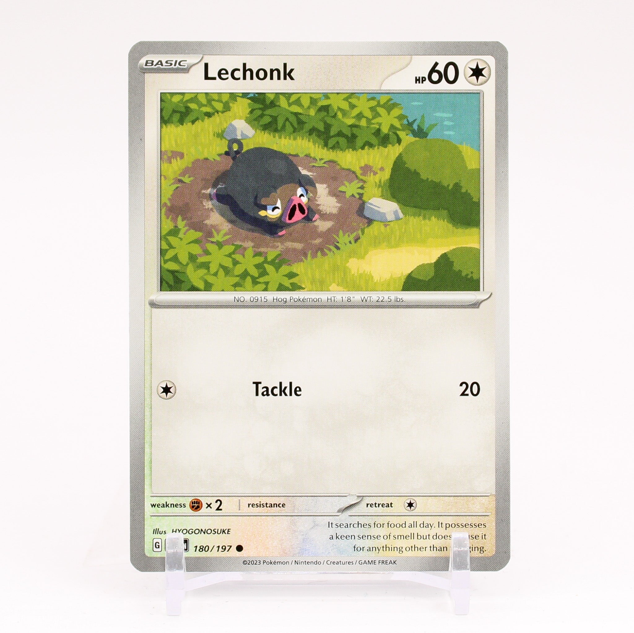 Lechonk - 180/197 Obsidian Flames Common Pokemon - NM/MINT