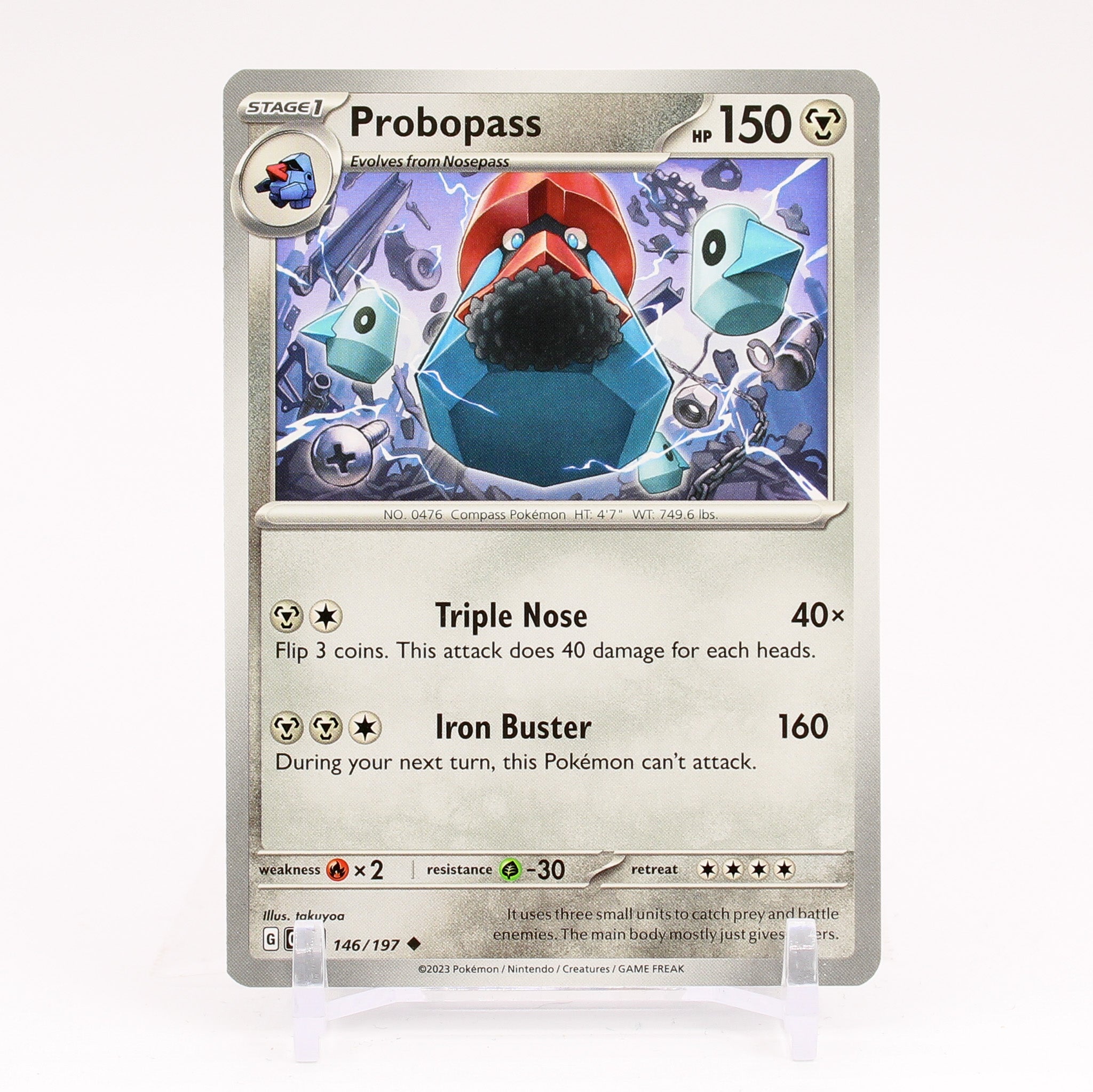 Probopass - 146/197 Obsidian Flames Uncommon Pokemon - NM/MINT