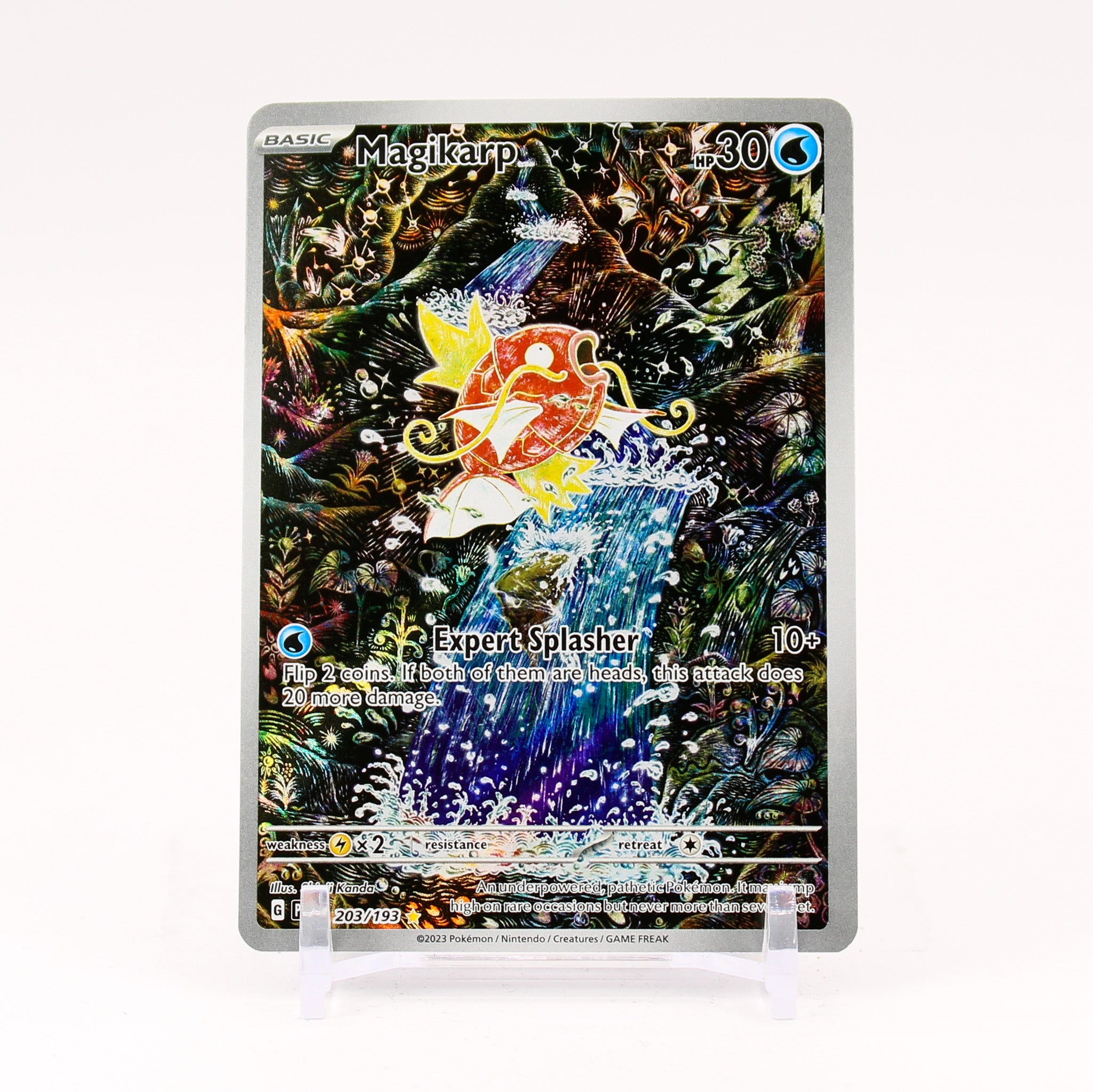 Magikarp - 203/193 Paldea Evolved Illustration Rare Pokemon - NM