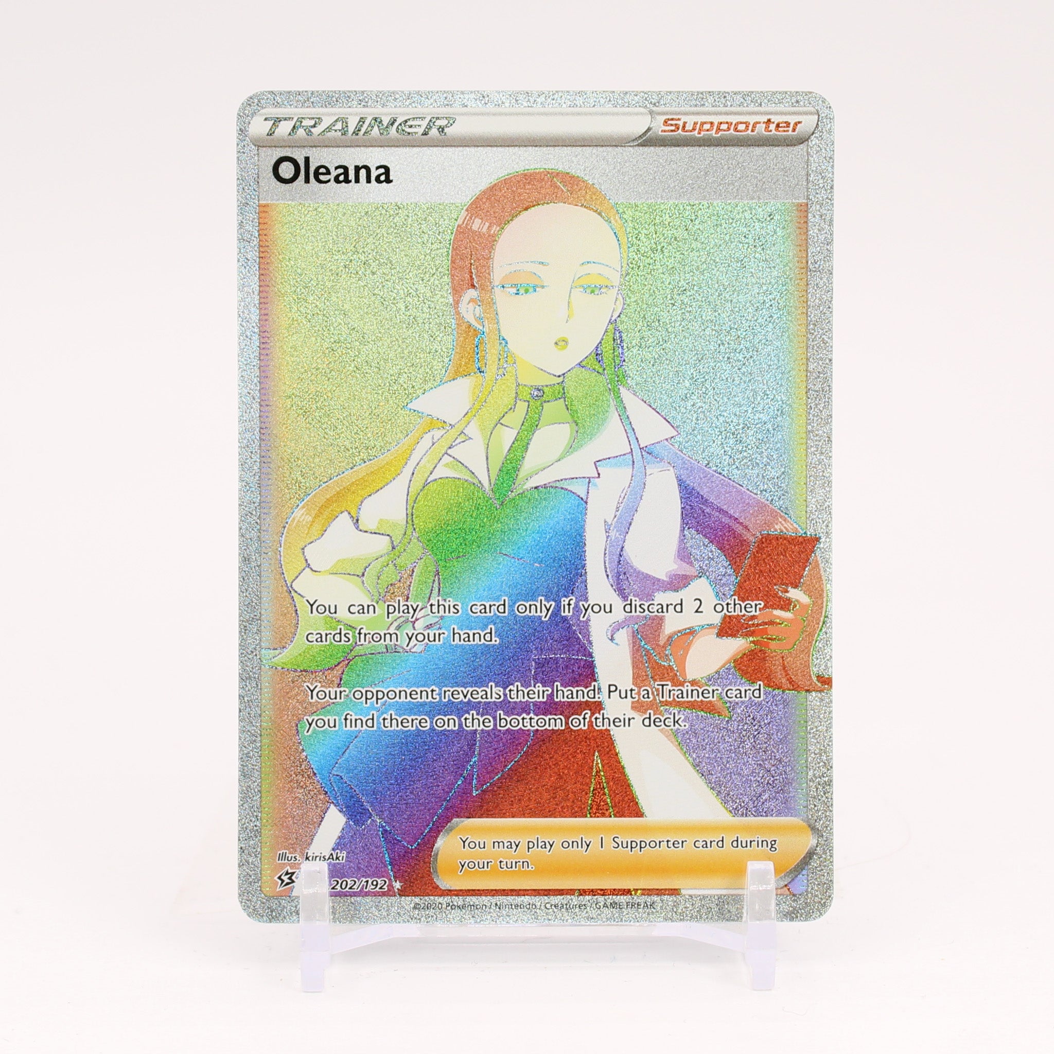 Oleana - 202/192 Rebel Clash Rainbow Trainer - NM/MINT