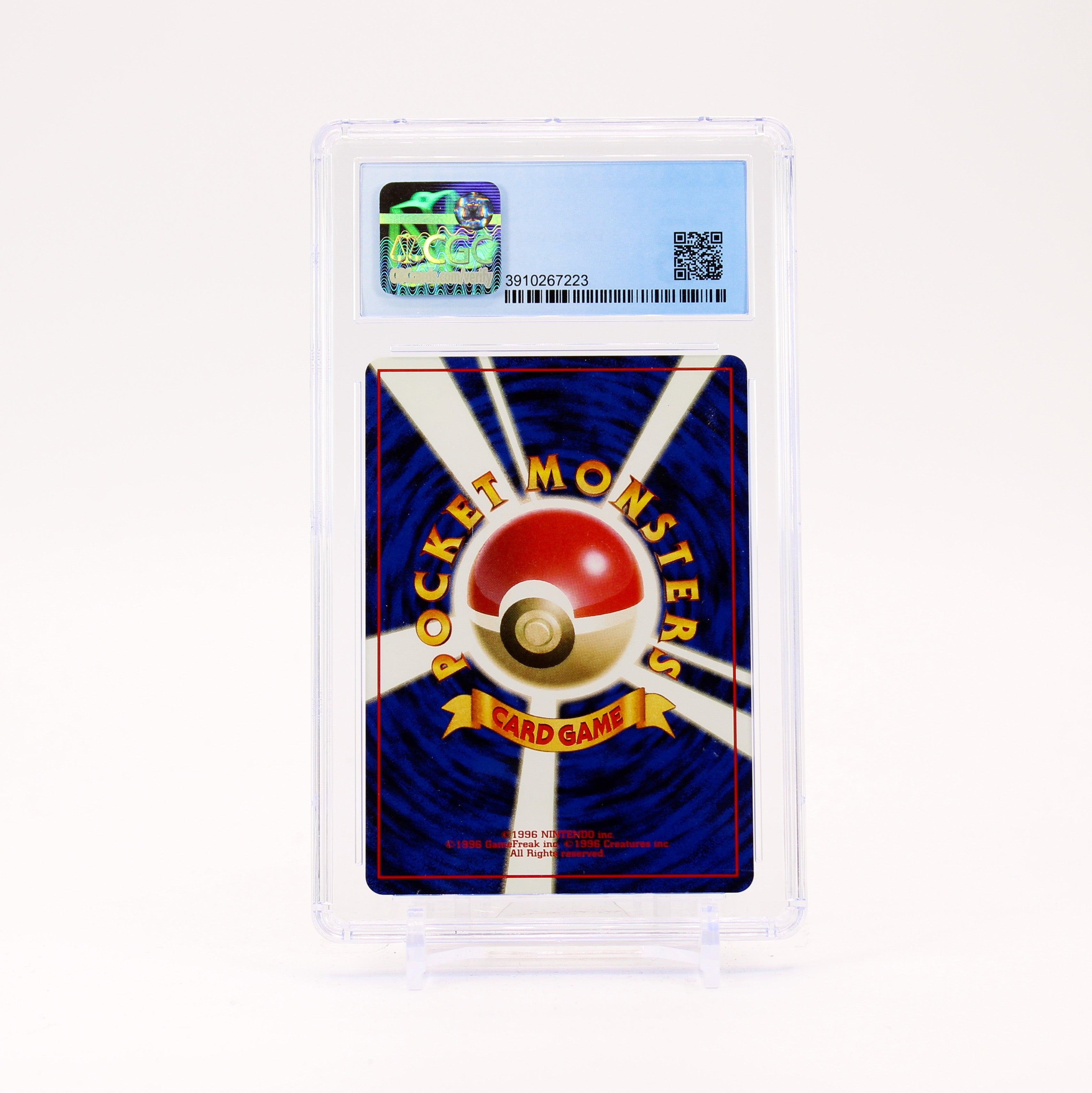 Onix - CGC 9.5 Base Set Unlimited Japanese Pokemon SCUFFED CASE -	MINT+
