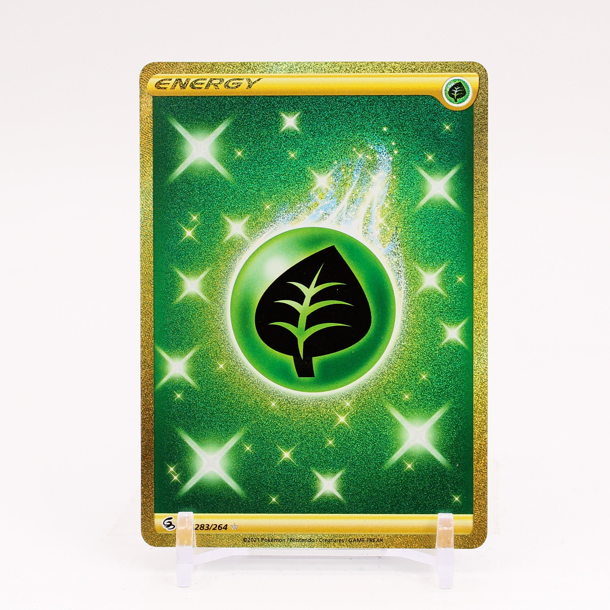 Grass Energy - 283/264 Fusion Strike Gold - NM/MINT