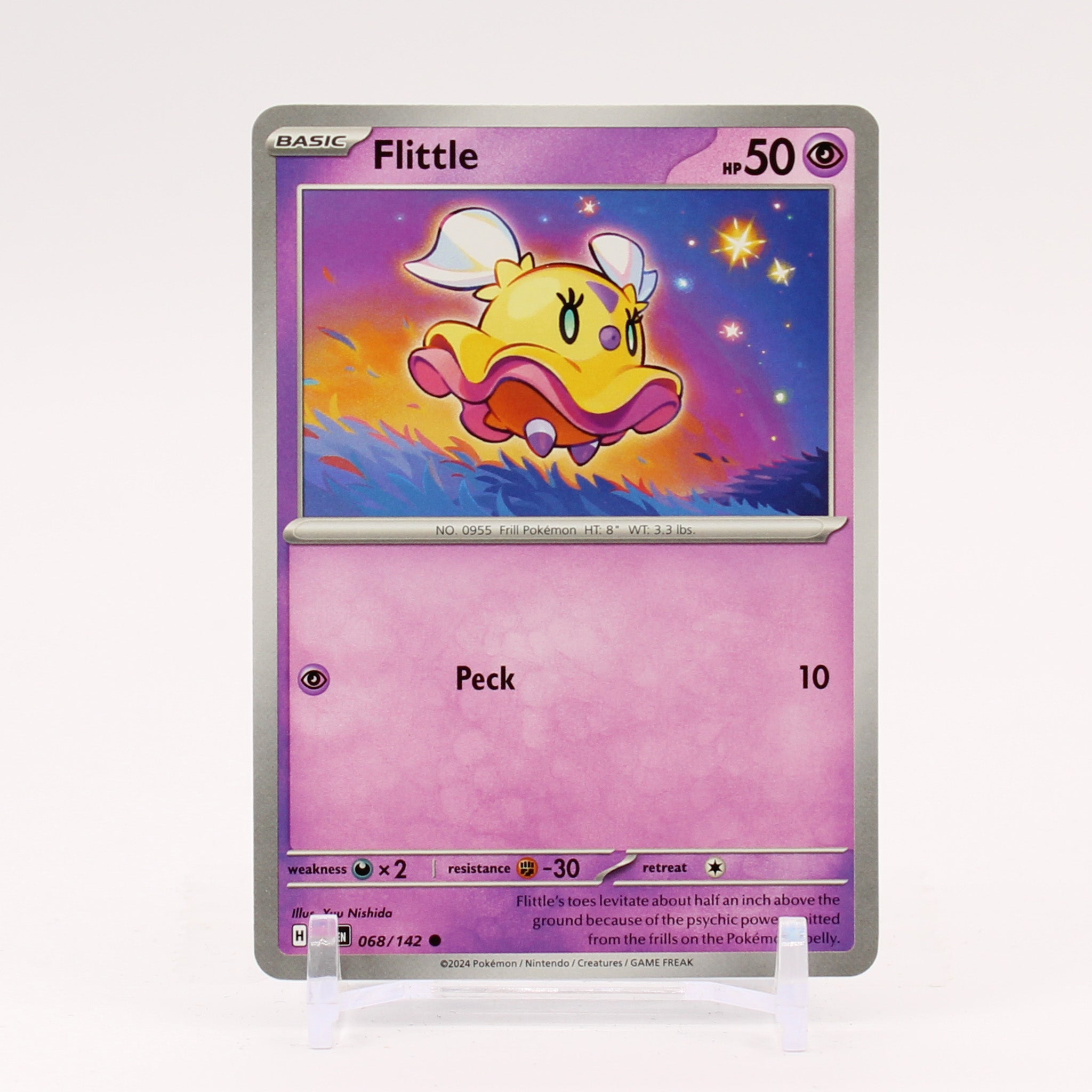 Flittle - 068/142 Stellar Crown Pokemon - NM/MINT