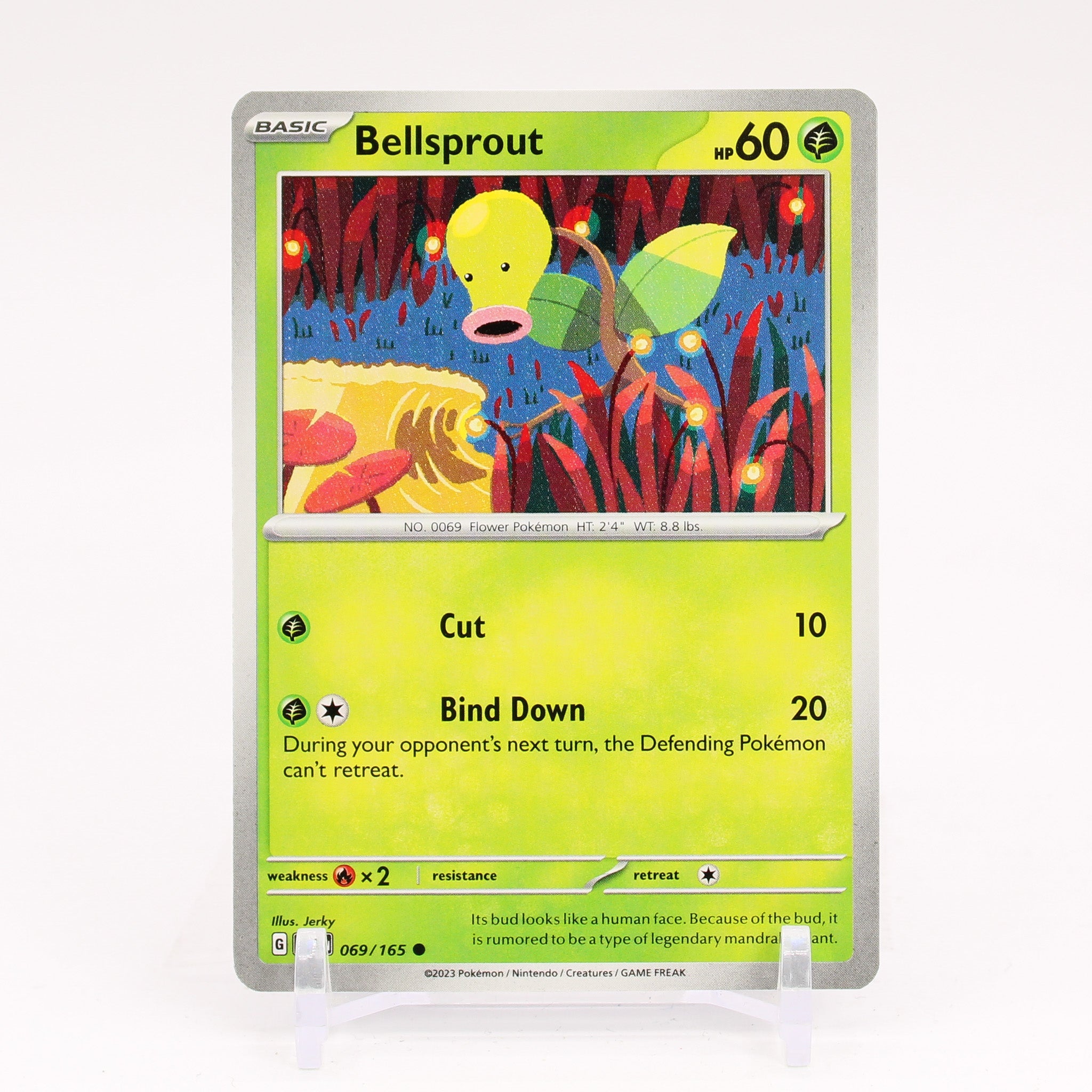 Bellsprout - 069/165 151 Common Pokemon - NM/MINT