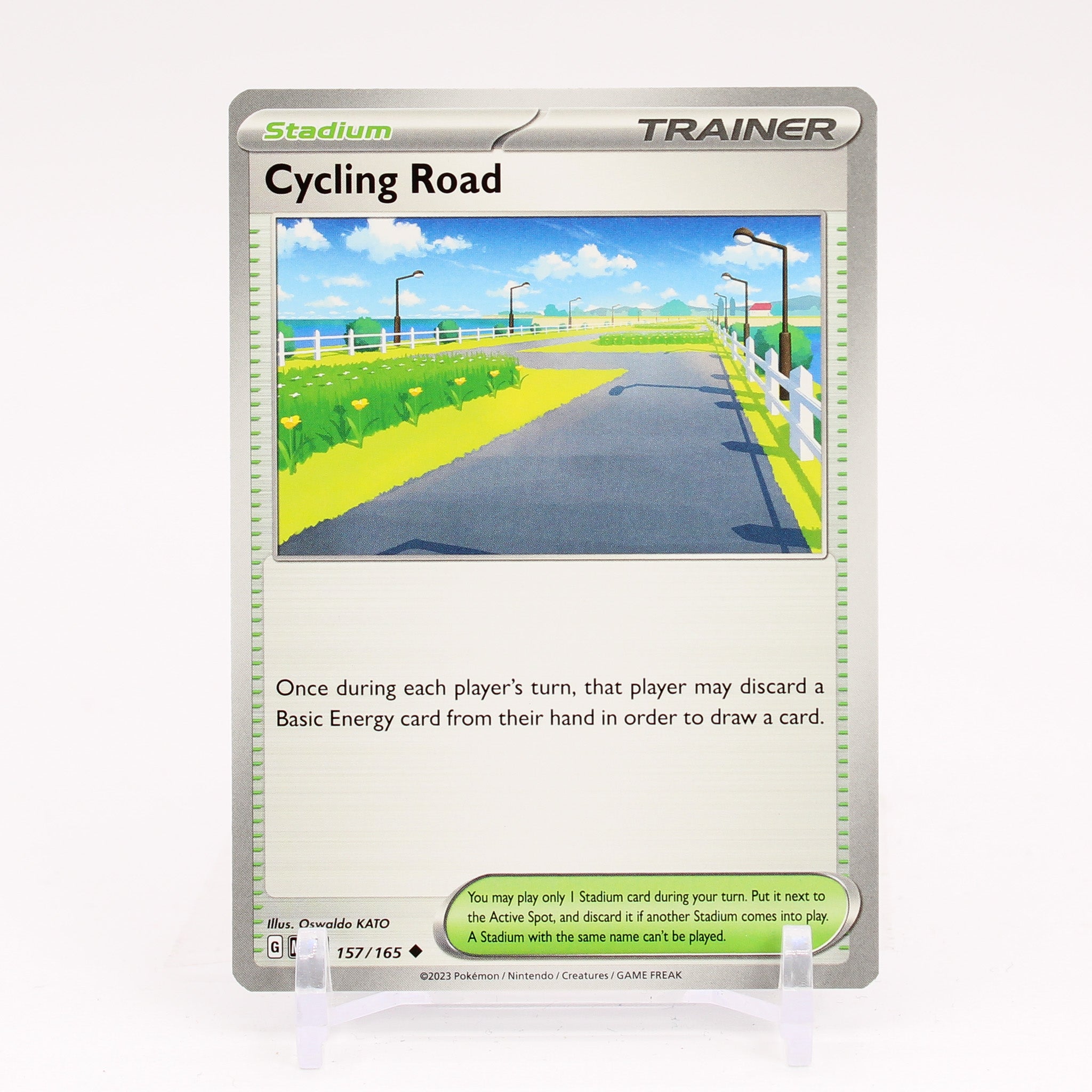 Cycling Road - 157/165 151 Uncommon Trainer - NM/MINT