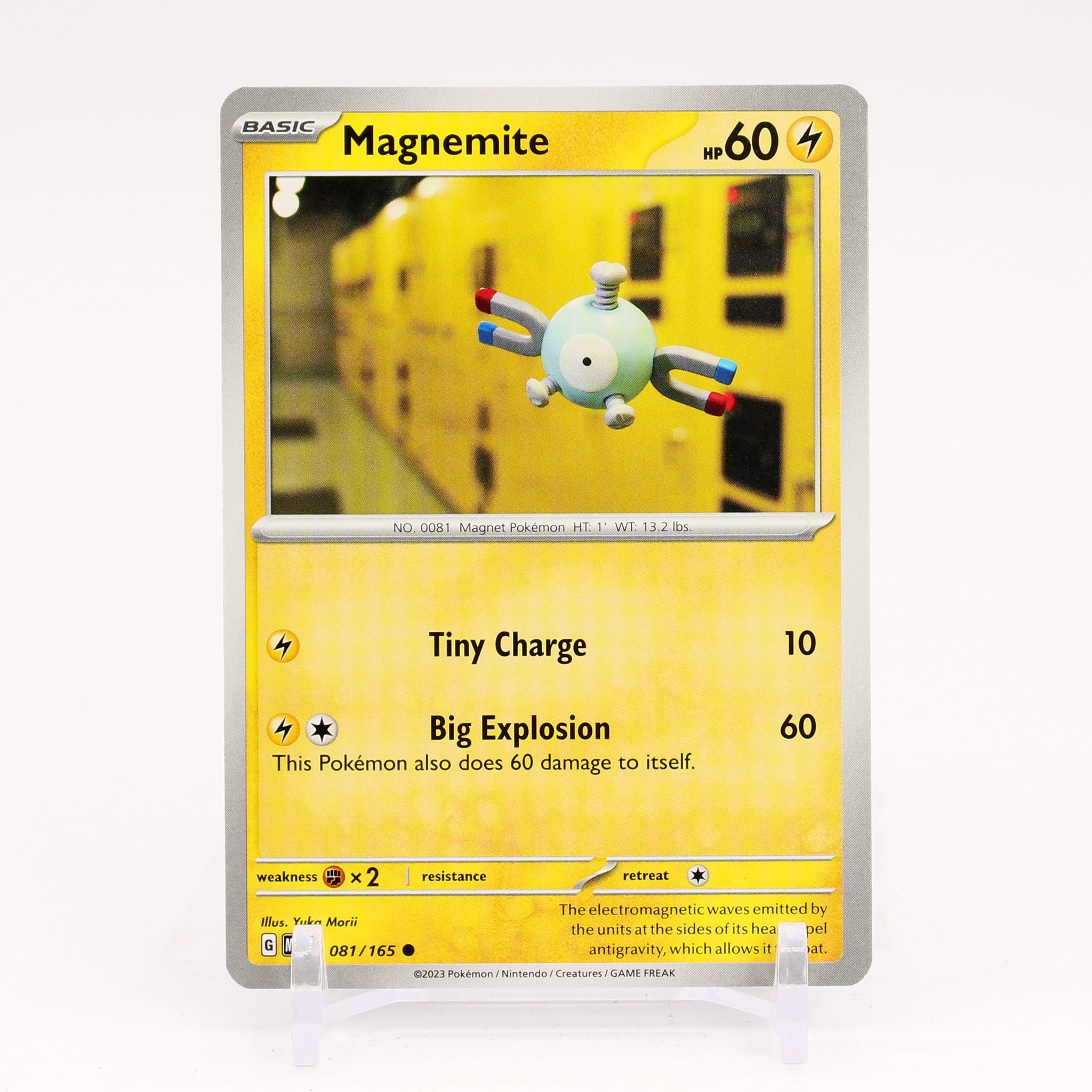 Magnemite - 081/165 151 Common Pokemon - NM/MINT