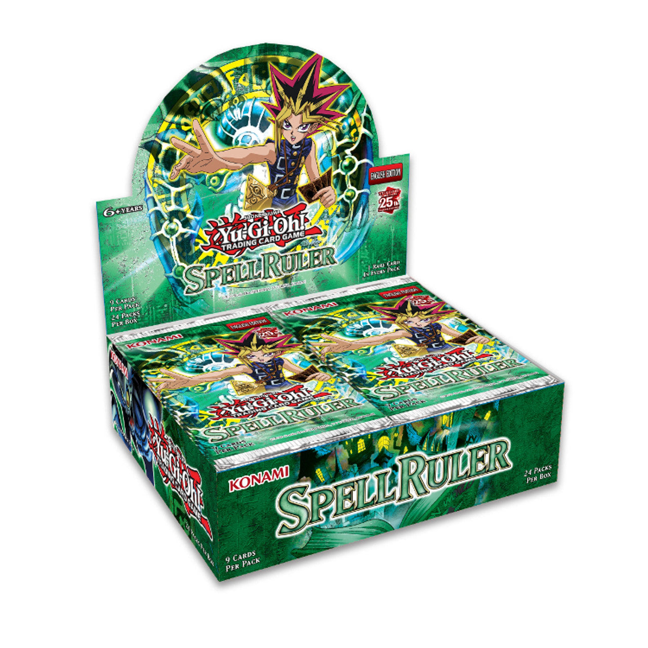 Yugioh TCG Booster Box - 25th Anniversary: Spell Ruler (24 Pack)