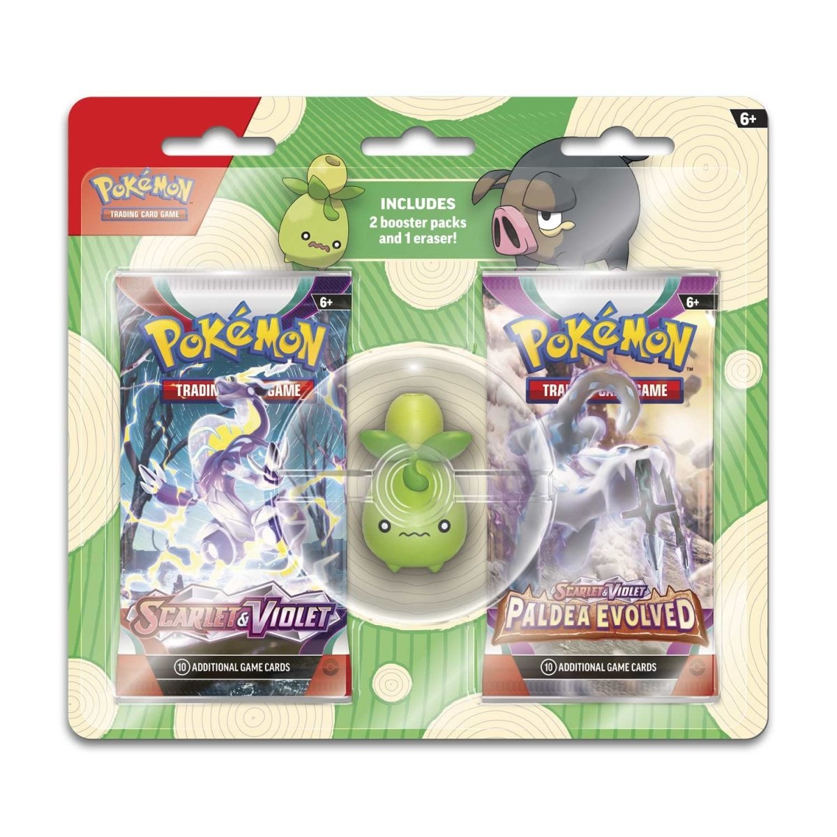 Pokemon Back To School - Eraser Blister: Smoliv