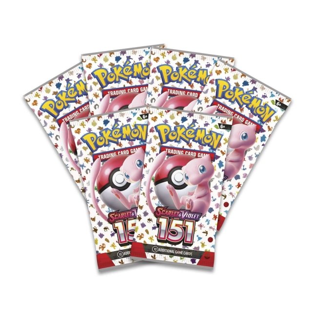 Pokemon Booster Bundle - Scarlet & Violet: 151 (6 Packs)