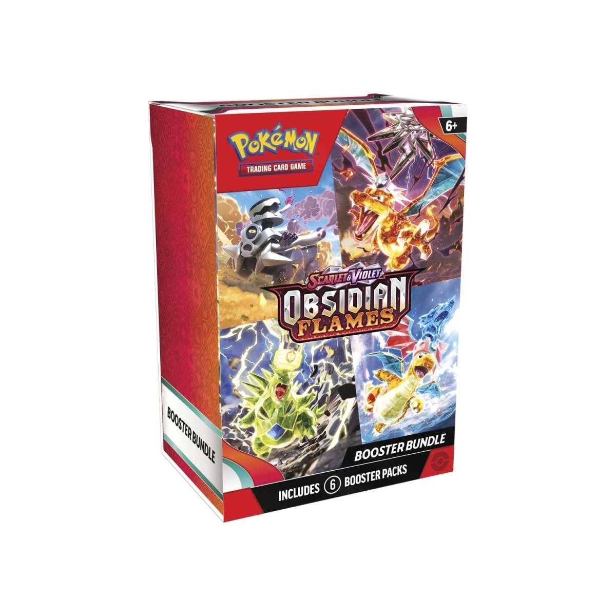 Pokemon Booster Bundle - Scarlet & Violet: Obsidian Flames (6 Packs)