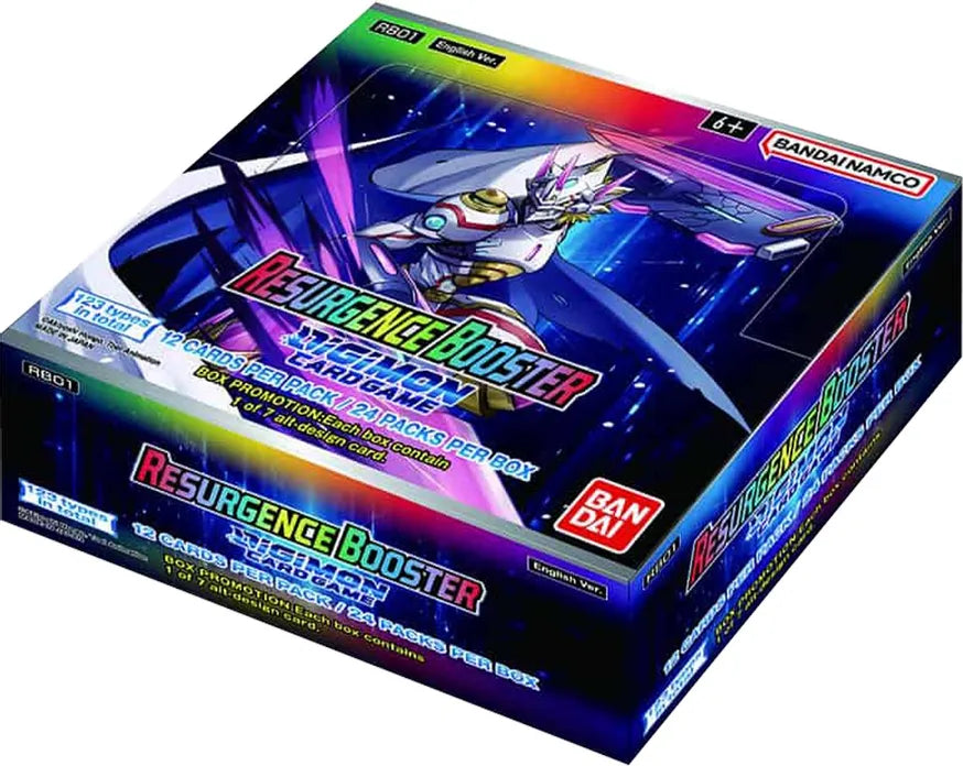 Digimon TCG Booster Box - Resurgence Booster RB01 (24 Packs)