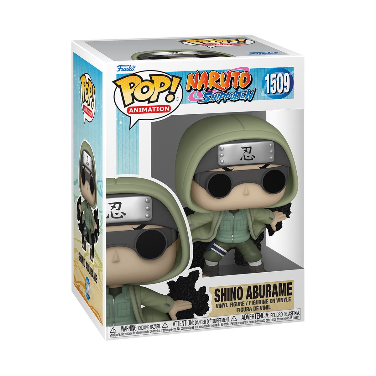 Funko Pop - Naruto Shippuden Vinyl Figure - Shino Aburame 1509