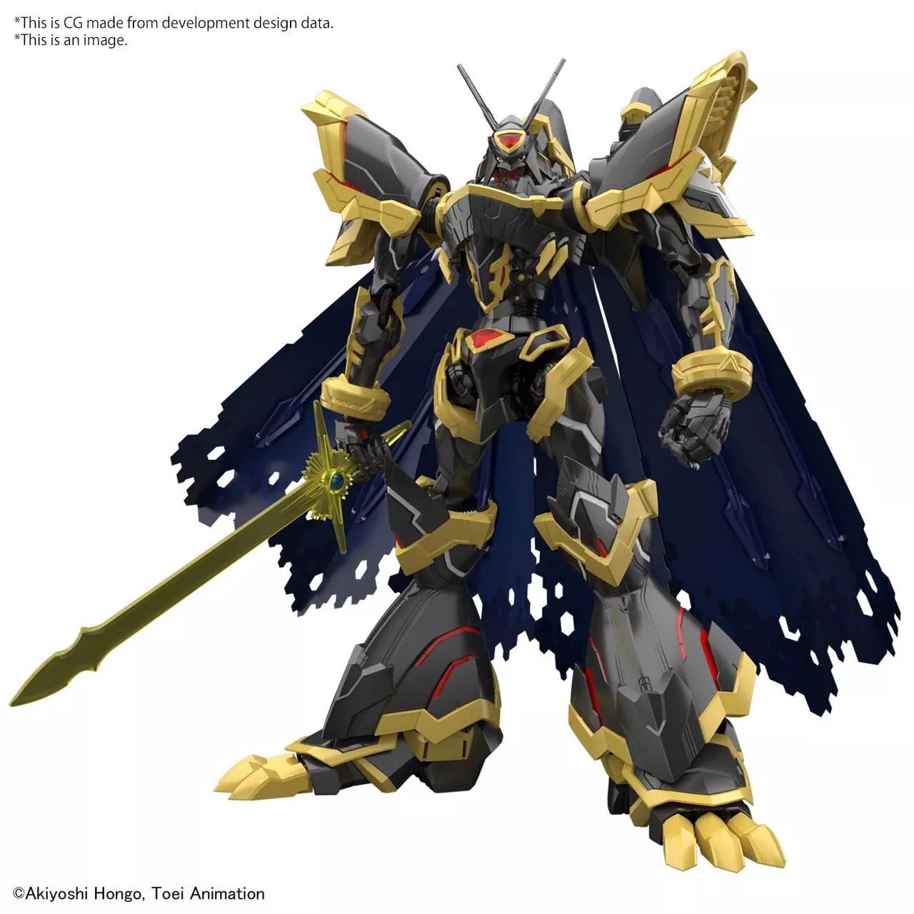 Digimon - Rise Standard Amplified Bandai Model Kit - Alphamon