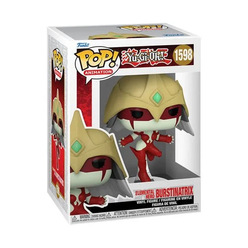 Funko POP - Yugioh Vinyl Figure - Elemental Hero Burstinatrix 1598