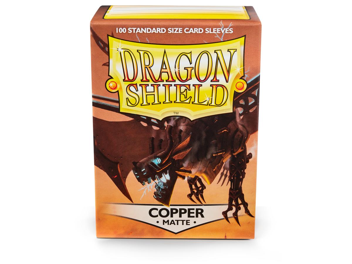 Dragon Shield Standard Card Sleeves - Matte Copper (100 count)