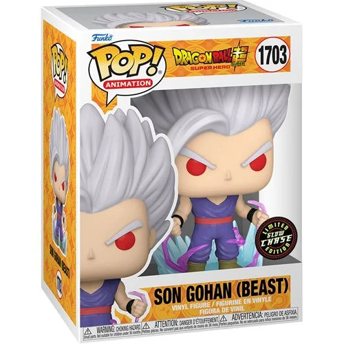 Funko POP - Dragon Ball Super Hero Vinyl Figure - Son Gohan (Beast) 1703 CHASE