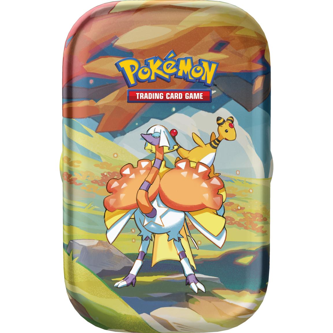 Pokemon Mini Tin - Vibrant Paldea: Espathra & Ampharos