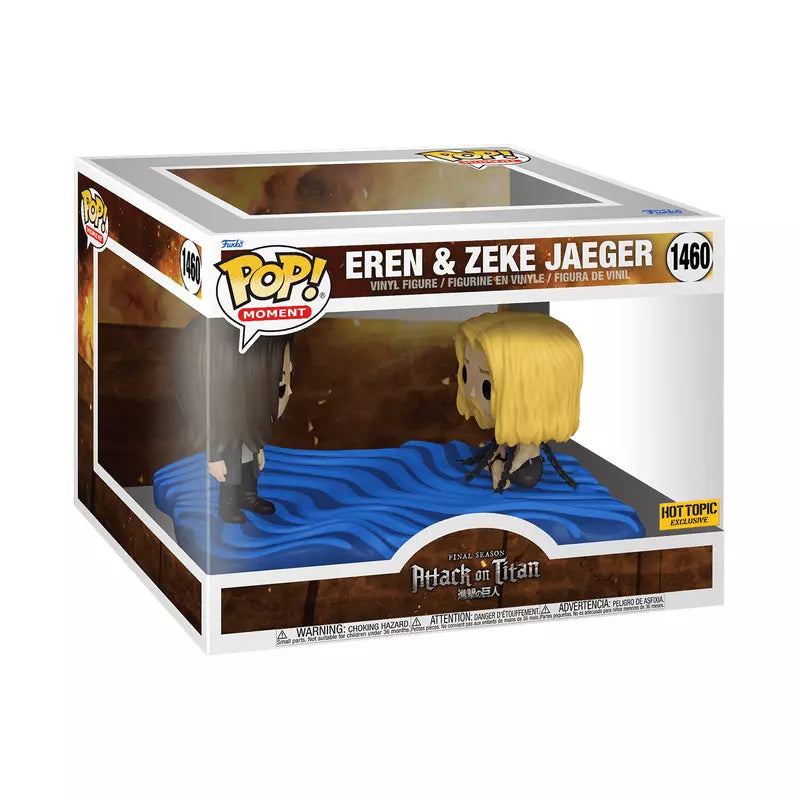 Funko Pop - Attack on Titan Vinyl Figure - Eren & Zeke Jaeger 1460 Hot Topic