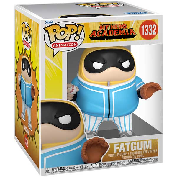 Funko POP - My Hero Academia Vinyl Figure - Fatgum 1332 (Baseball Version)