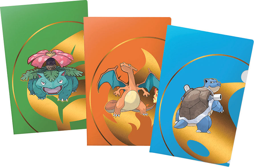 Pokemon Tournament Folios - Ultra PRO - 3 Pack: Charizard, Blastoise, & Venusaur