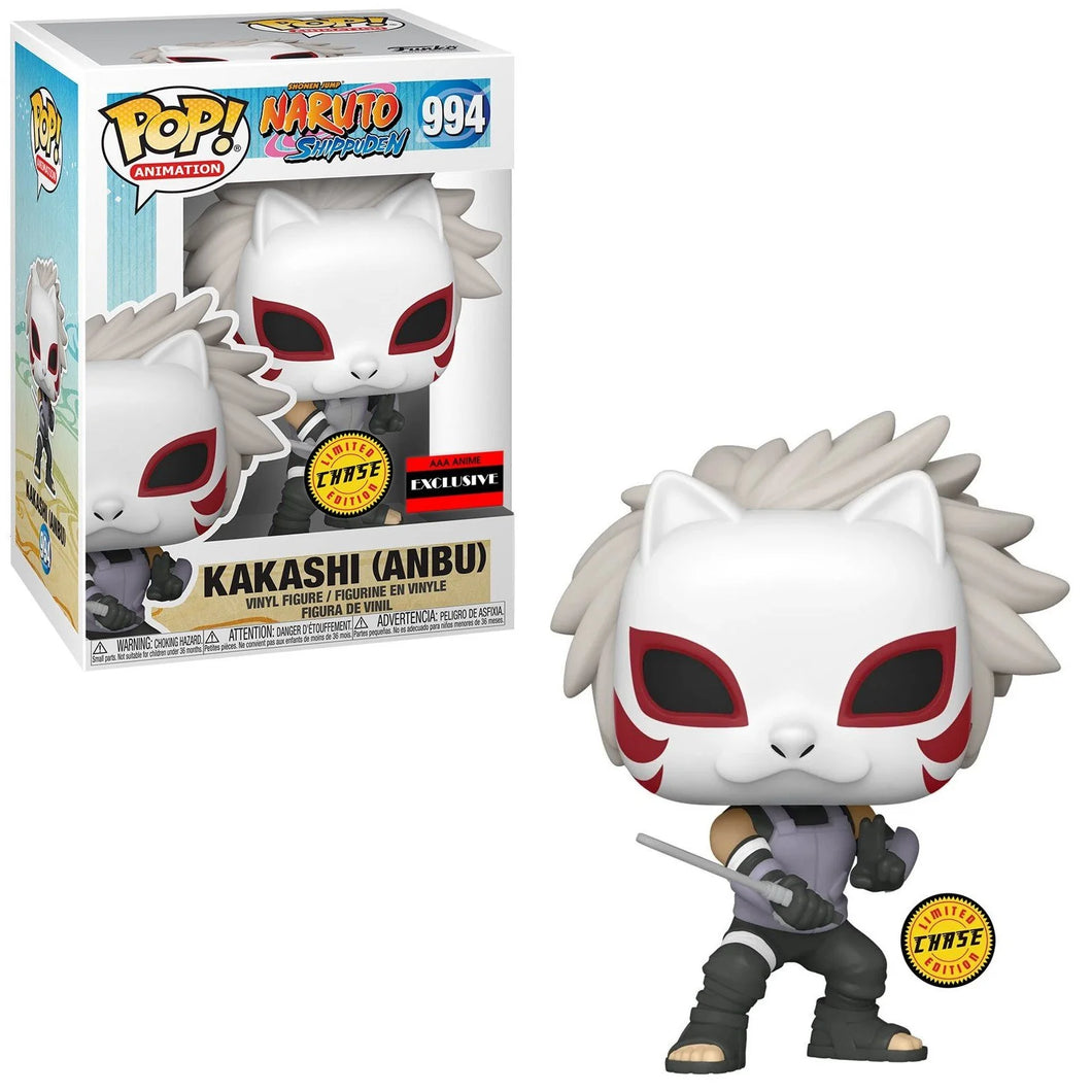 Funko POP - Naruto Shippuden Vinyl Figure - Kakashi ANBU 994 AAA CHASE