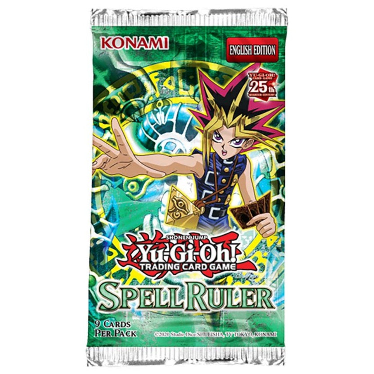 Yugioh TCG Booster Pack - 25th Anniversary: Spell Ruler