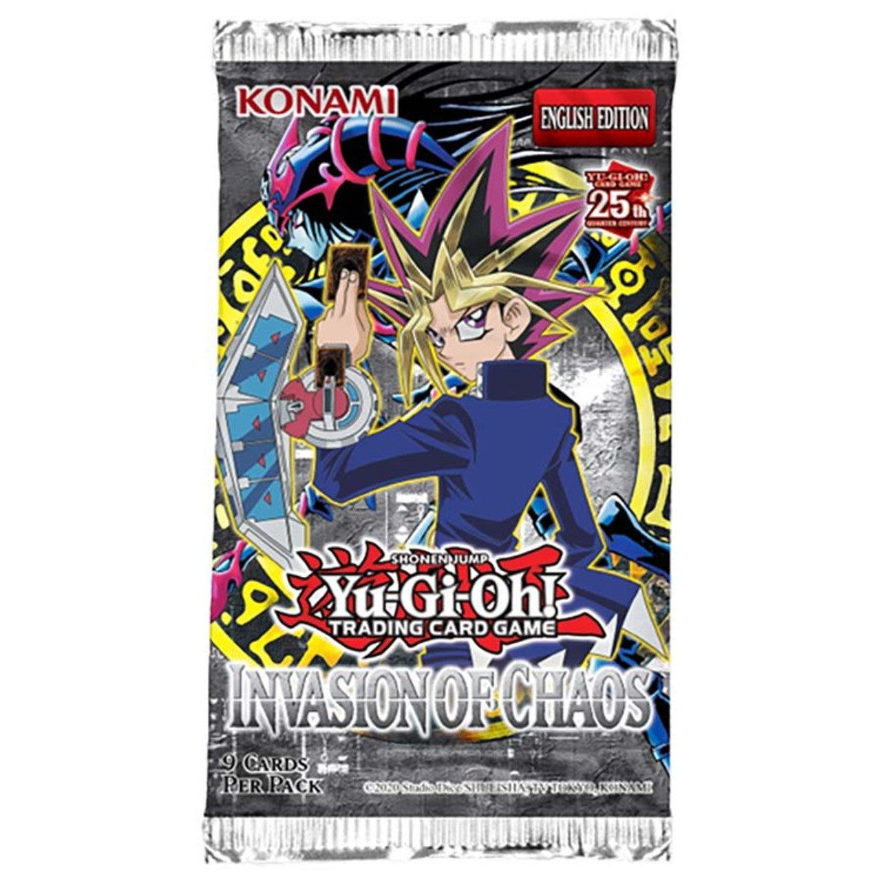Yugioh TCG Booster Pack - 25th Anniversary: Invasion Of Chaos