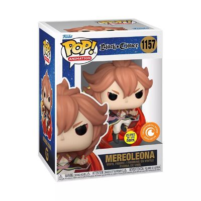 Funko pop - Black Clover Vinyl Figure - Mereoleona 1157 Crunchyroll Exc GITD