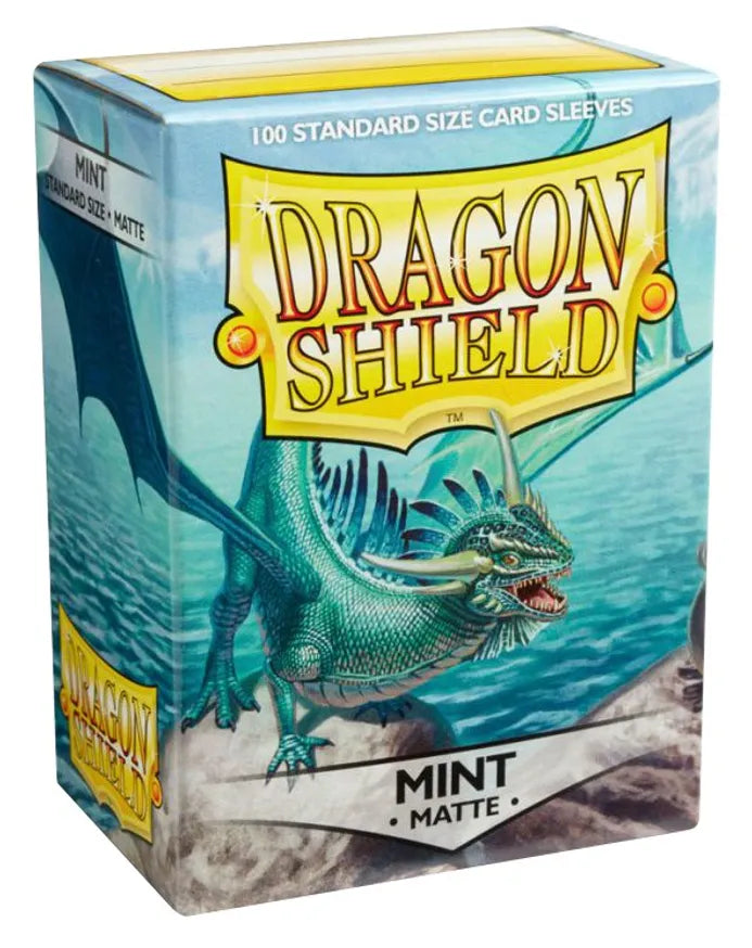 Dragon Shield Standard Card Sleeves - Matte Mint (100 count)