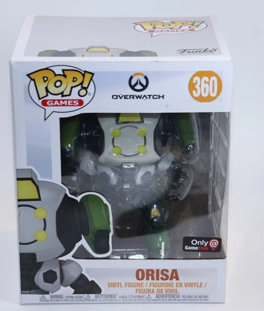Funko Pop - Overwatch Vinyl Figure - Orisa 360 Gamestop Exc
