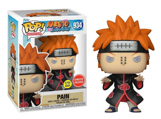 Funko Pop - Naruto Shippuden Vinyl Figure - Pain Almighty Push 934 GITD (Gamestop Exclusive)