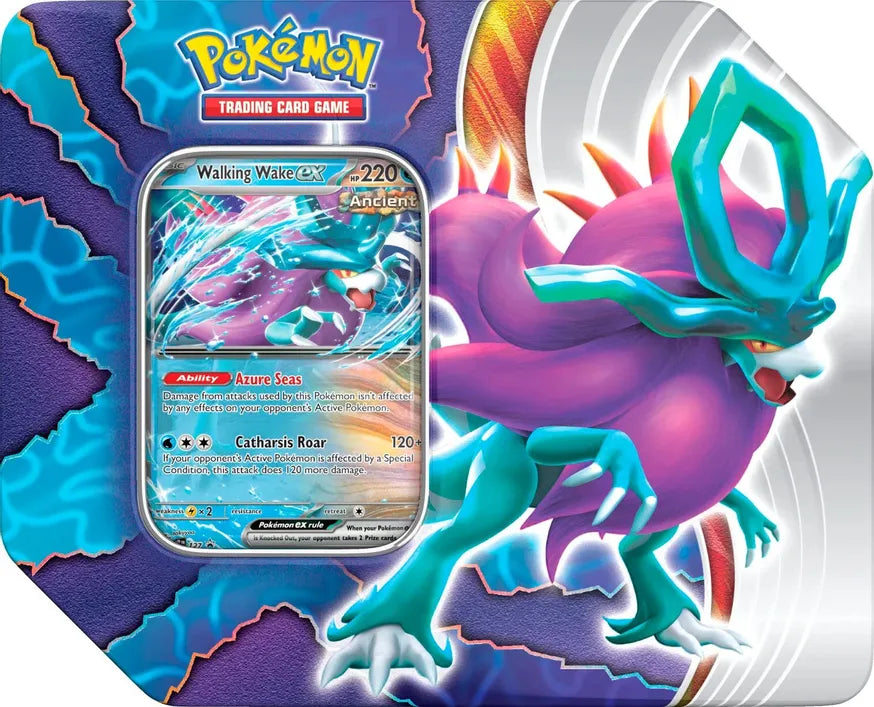 Pokemon Tin - Paradox Clash - Walking Wake ex