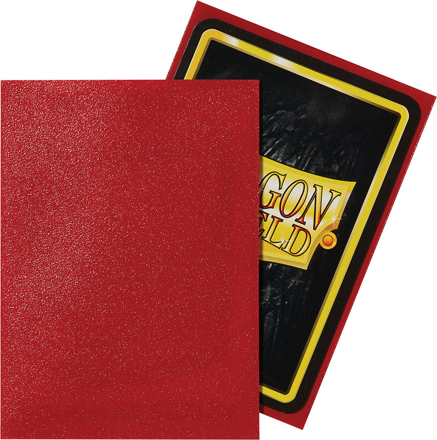 Dragon Shield Standard Card Sleeves - Matte Ruby (100 Count)