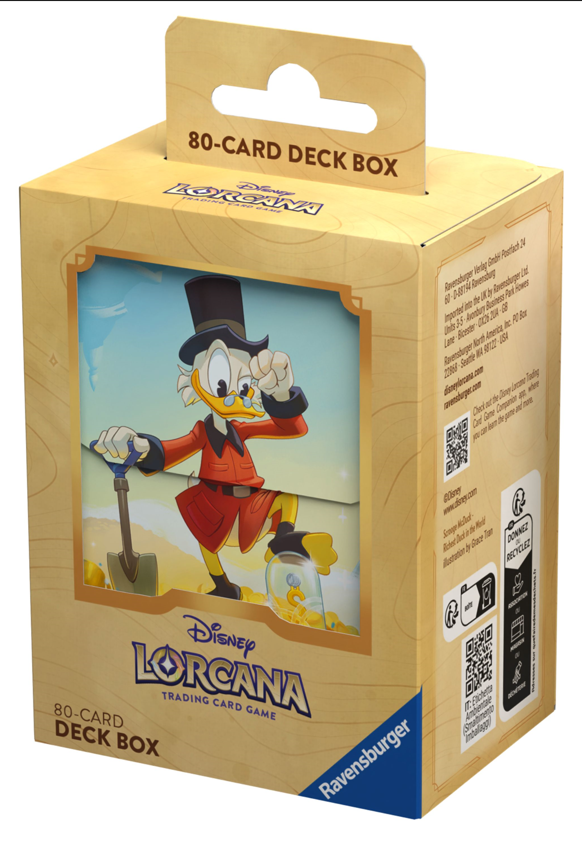 Disney Lorcana Deck Box - Into The Inklands: Scrooge McDuck