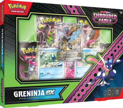 Pokemon Special Illustration Collection Box - Scarlet & Violet: Shrouded Fable - Greninja ex