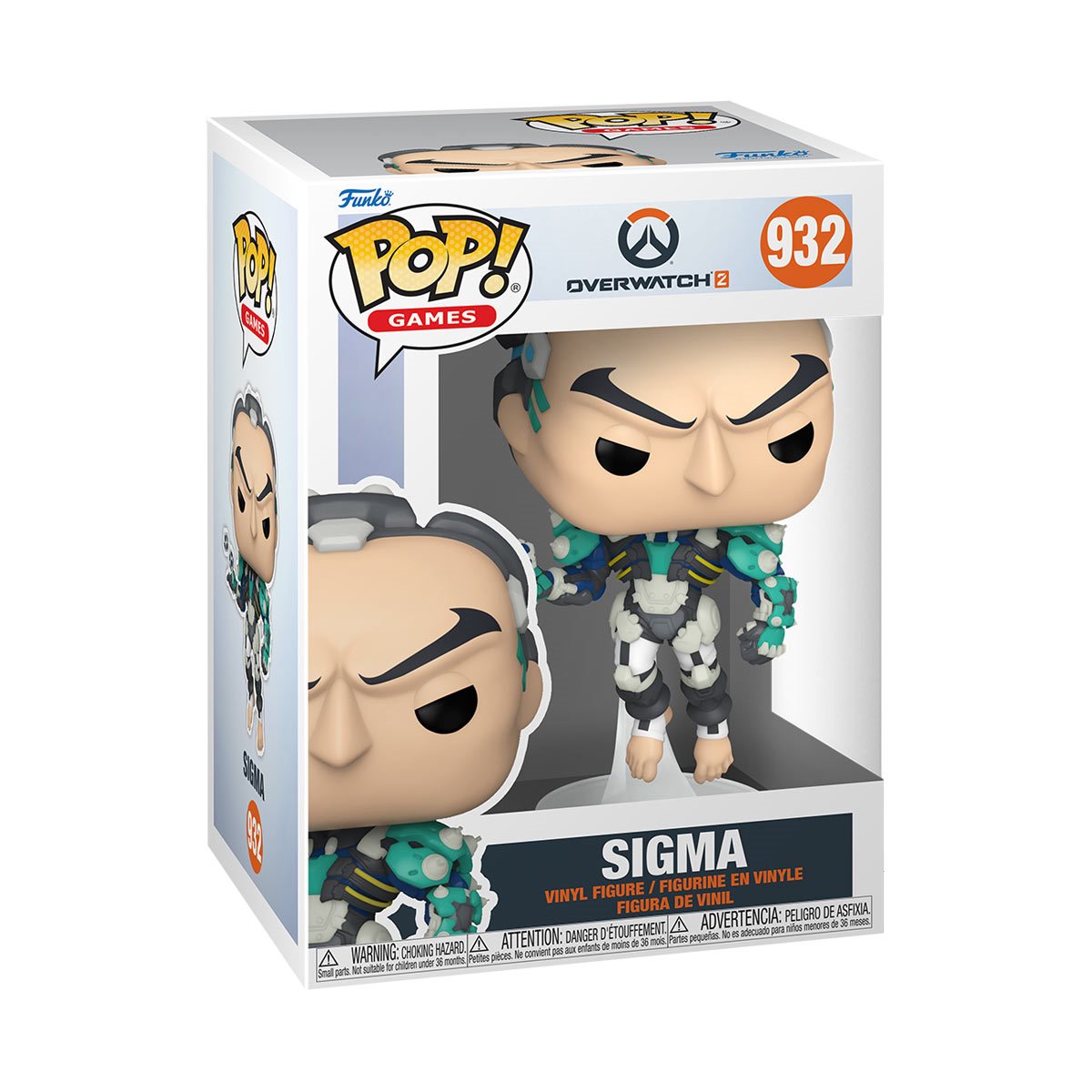 Funko Pop - Overwatch 2 Vinyl Figure - Sigma 932