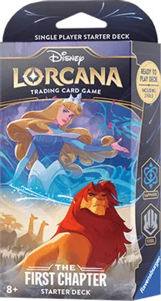 Disney Lorcana Theme Deck - The First Chapter: Steel & Sapphire